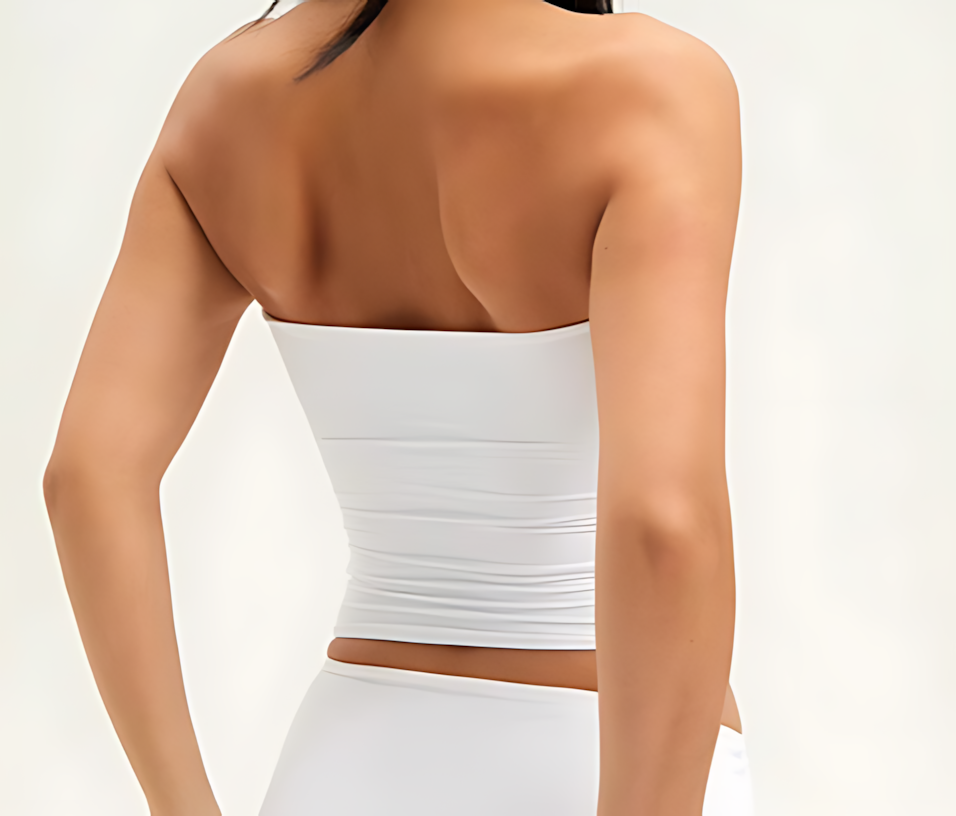 Strapless Crop Top